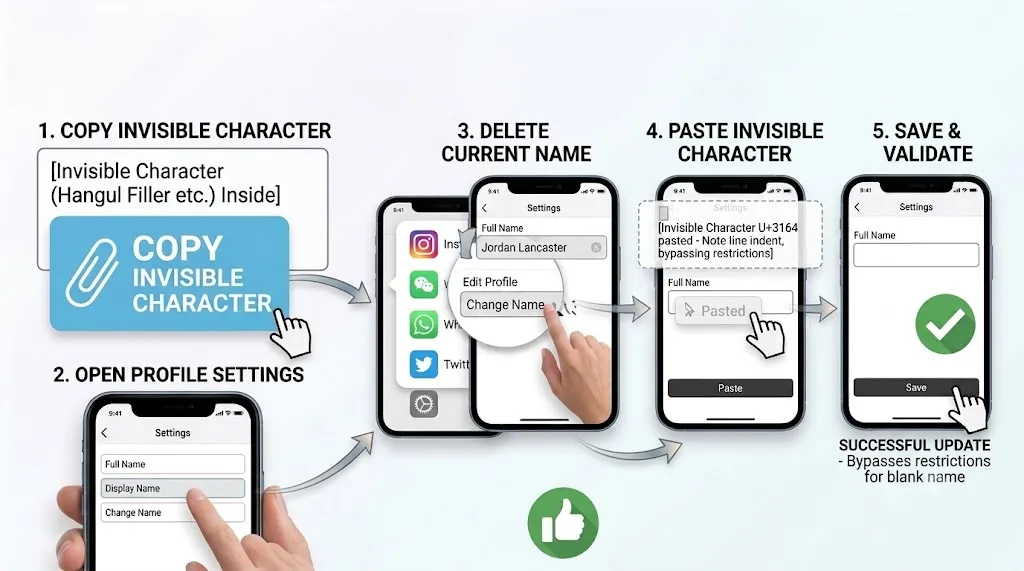 Copy Invisible Character