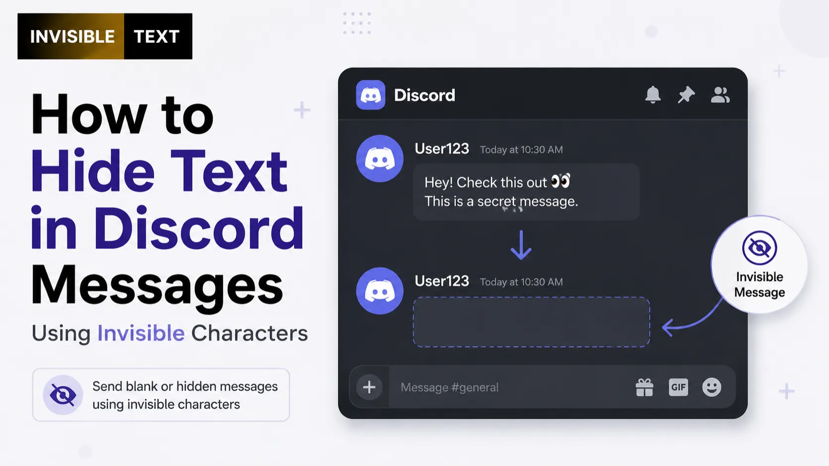 How To Hide Text In Discord